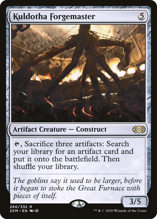Kuldotha Forgemaster (266) [Double Masters] foil - Deck Out Gaming