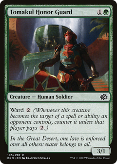 Tomakul Honor Guard (195) [The Brothers' War] - Deck Out Gaming