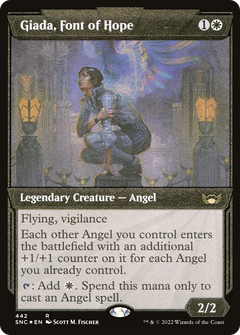 Giada, Font of Hope (Showcase) (Foil Etched) (442) [Streets of New Capenna] foil - Deck Out Gaming