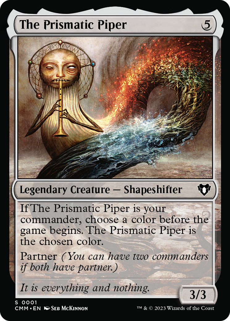 The Prismatic Piper (1) [Commander Masters] foil - Deck Out Gaming