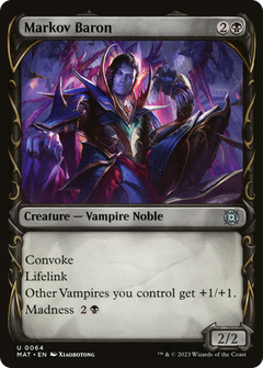 Markov Baron (Showcase) (64) [March of the Machine: The Aftermath] foil - Deck Out Gaming