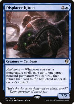 Displacer Kitten (63) [Commander Legends: Battle for Baldur's Gate] - Deck Out Gaming