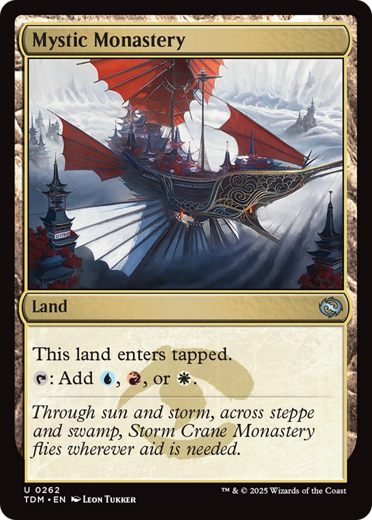Mystic Monastery (262) [Tarkir: Dragonstorm] - Deck Out Gaming