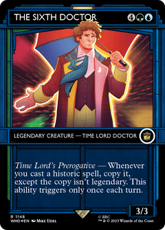 The Sixth Doctor (Showcase) (Surge Foil) (1148) [Doctor Who] foil - Deck Out Gaming