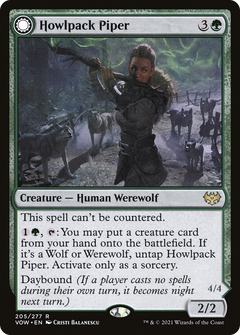 Howlpack Piper (205) [Innistrad: Crimson Vow] foil - Deck Out Gaming