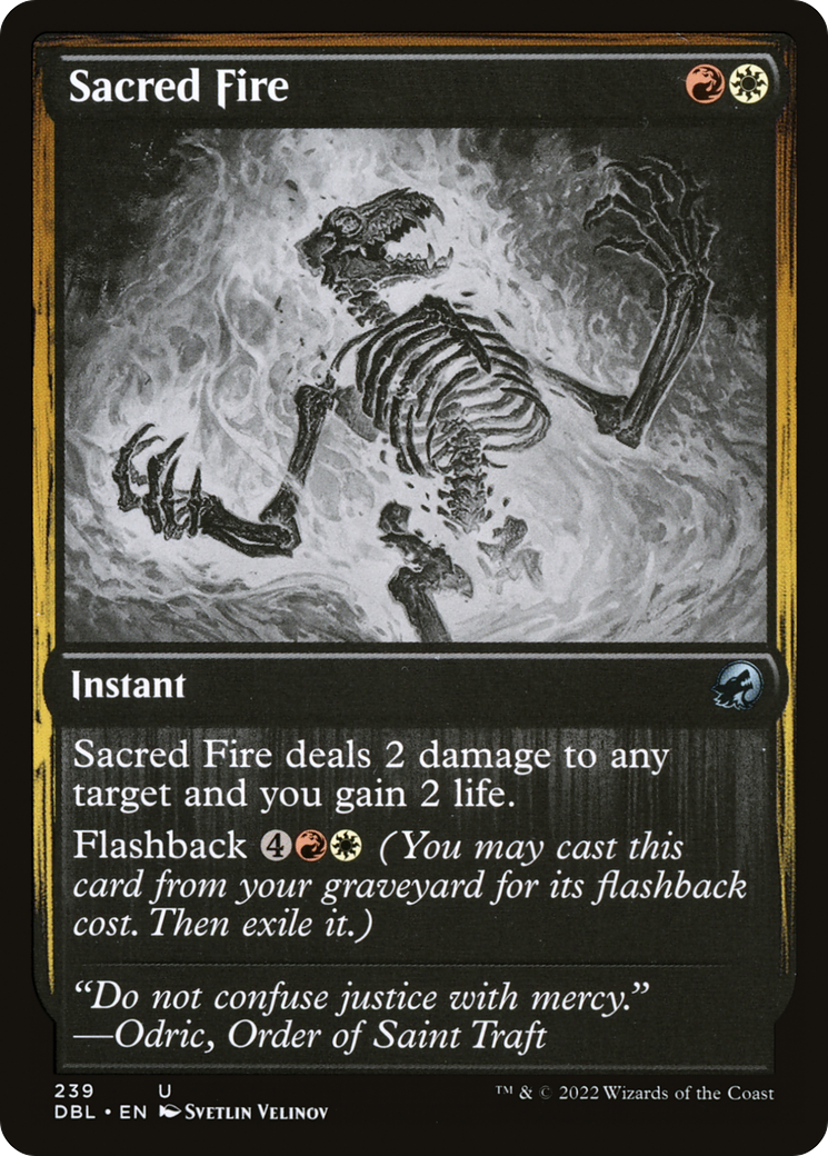 Sacred Fire (239) [Innistrad: Double Feature] - Deck Out Gaming