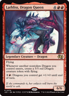 Lathliss, Dragon Queen (Anime) (74) [Foundations Jumpstart] - Deck Out Gaming