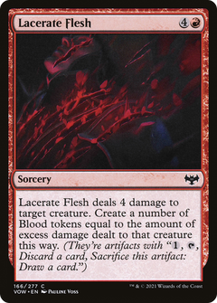 Lacerate Flesh (166) [Innistrad: Crimson Vow] foil - Deck Out Gaming
