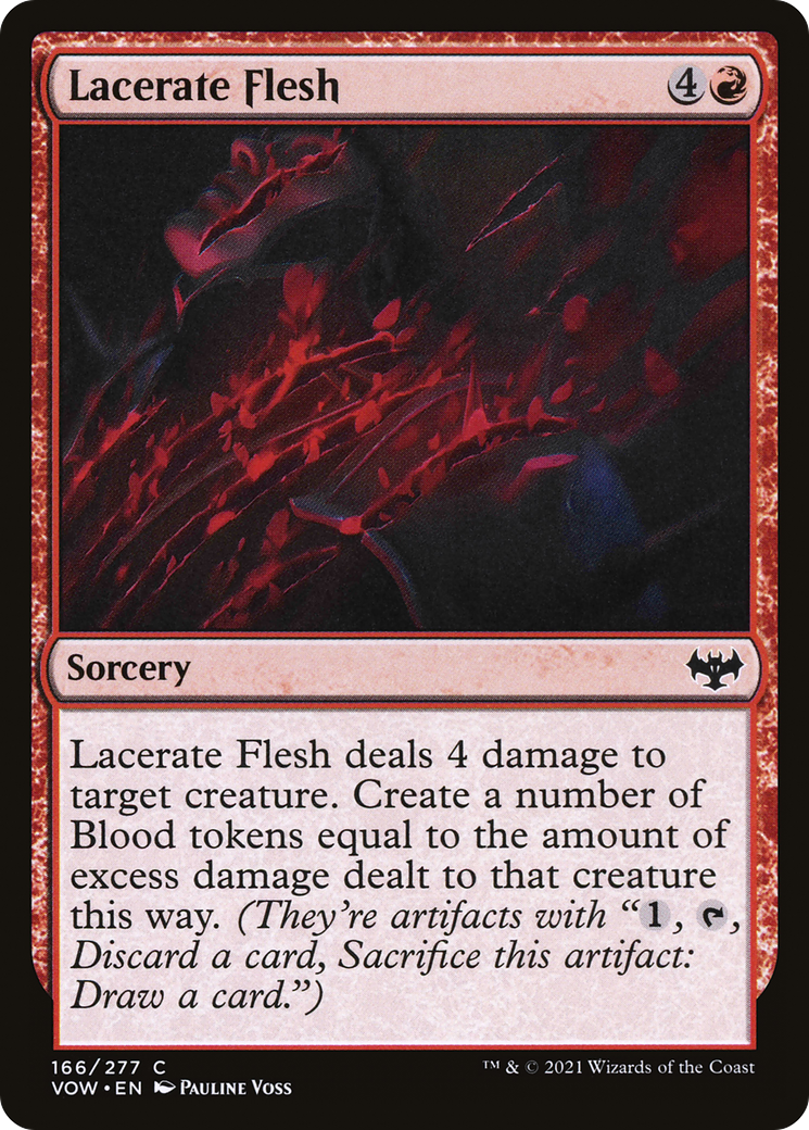Lacerate Flesh (166) [Innistrad: Crimson Vow] - Deck Out Gaming