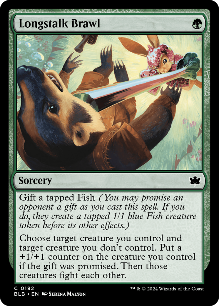 Longstalk Brawl (182) [Bloomburrow] foil - Deck Out Gaming