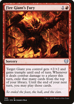 Fire Giant's Fury (389) [Kaldheim] - Deck Out Gaming