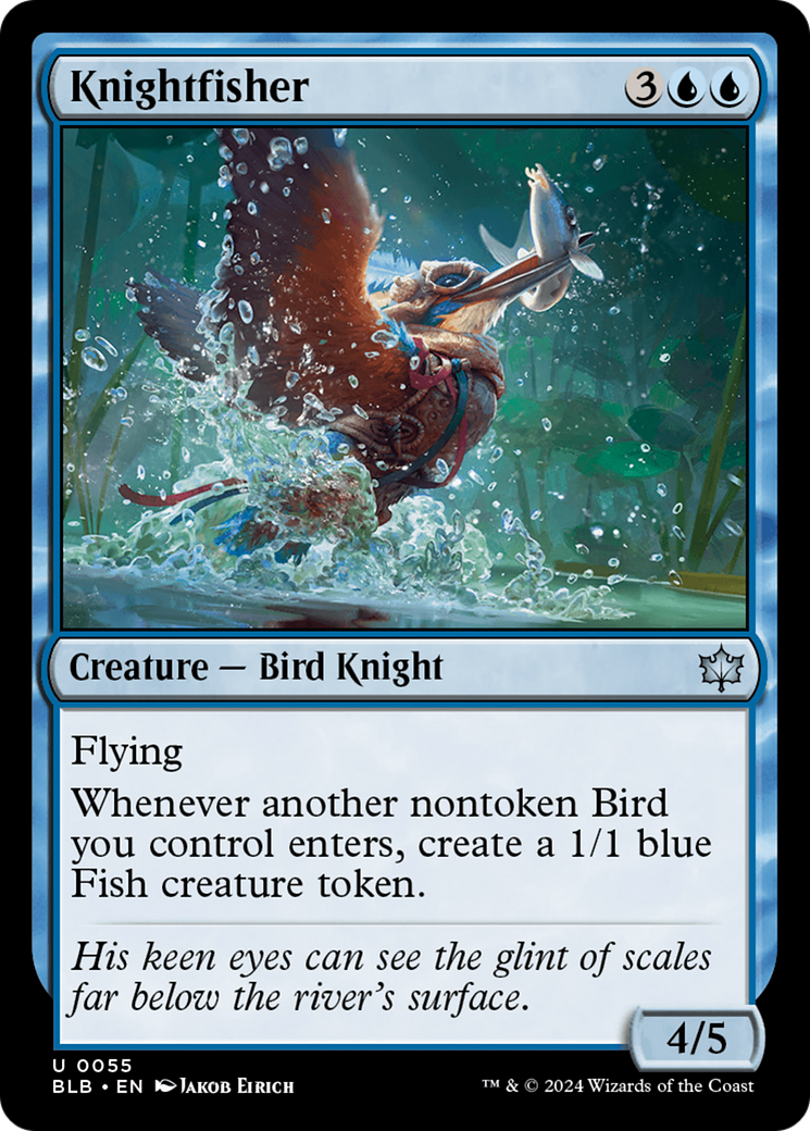 Knightfisher (55) [Bloomburrow] foil - Deck Out Gaming