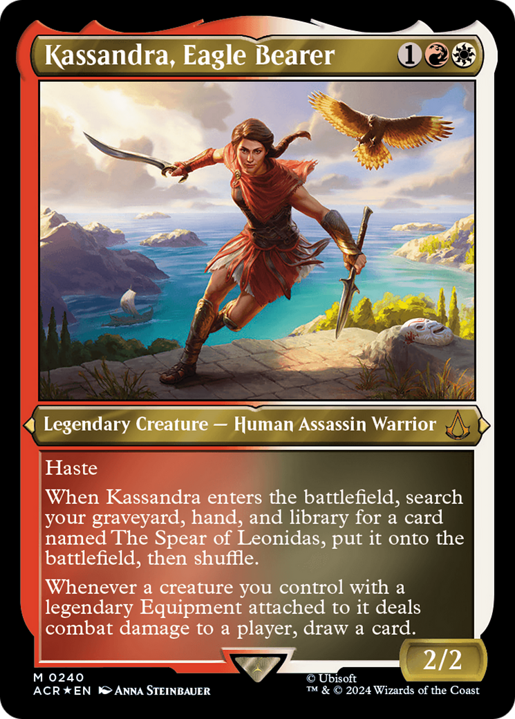 Kassandra, Eagle Bearer (240) [Assassin's Creed] etched - Deck Out Gaming
