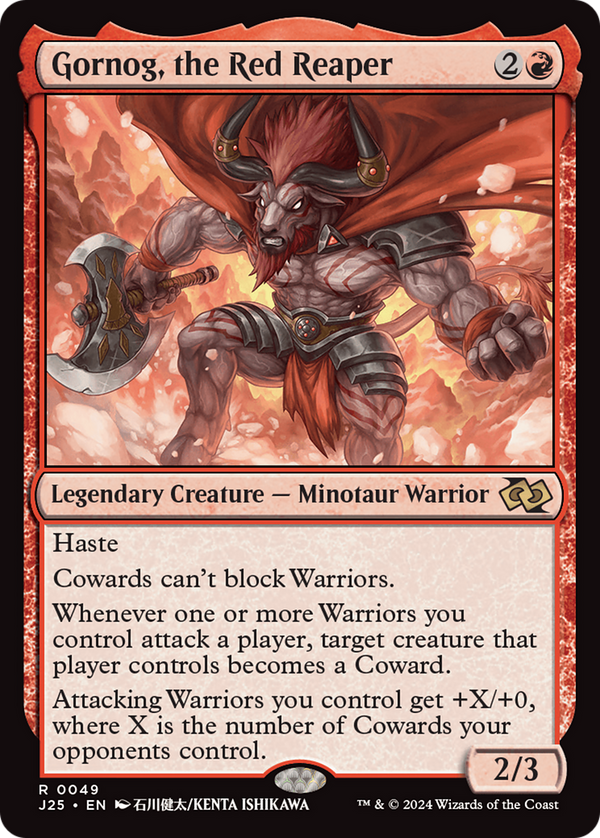 Gornog, the Red Reaper (Anime) (49) [Foundations Jumpstart] - Deck Out Gaming
