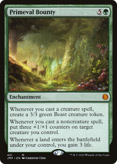 Primeval Bounty (421) [Jumpstart] - Deck Out Gaming