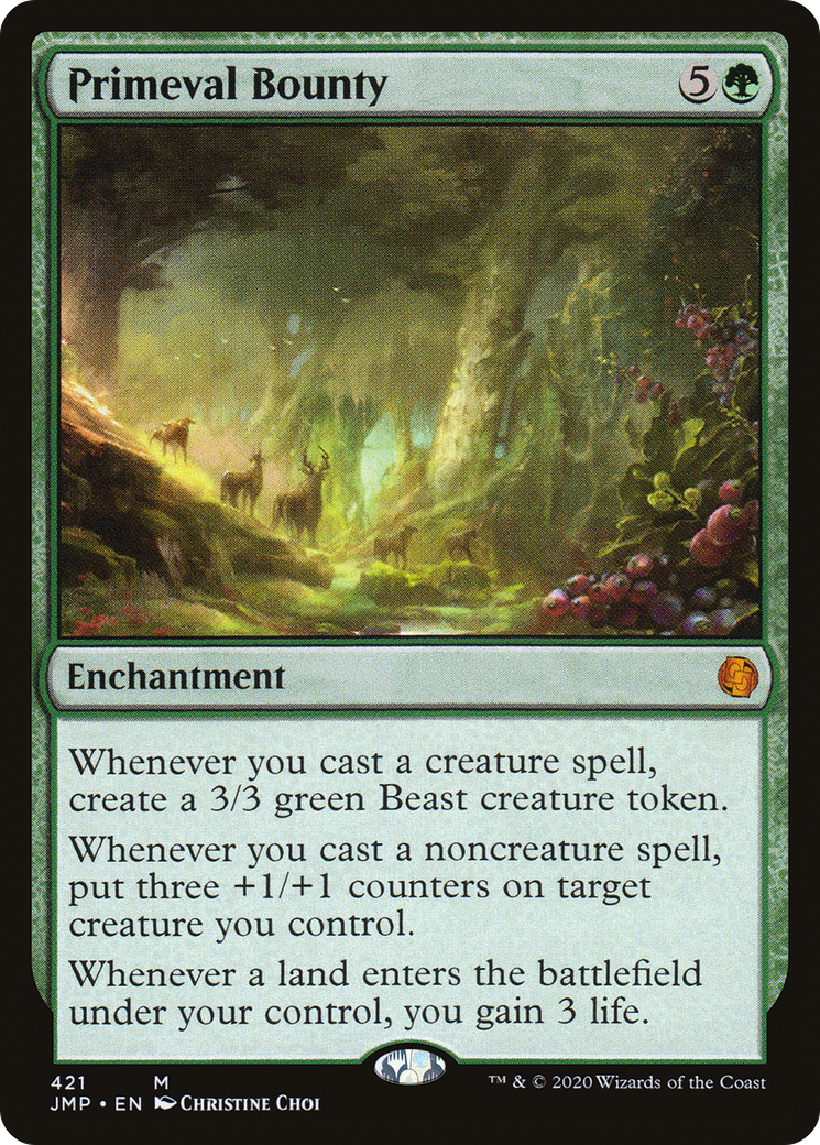 Primeval Bounty (421) [Jumpstart] - Deck Out Gaming