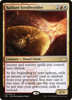 Radiant Scrollwielder (221) [Strixhaven: School of Mages] - Deck Out Gaming