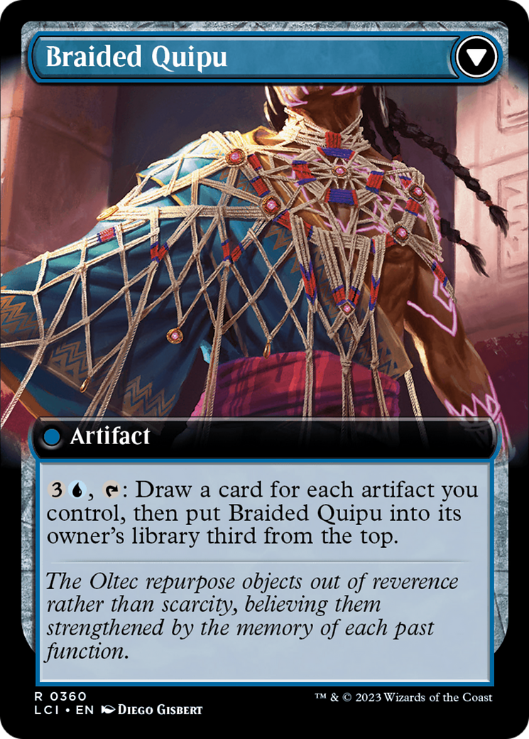 Braided Net (Extended Art) (360) [The Lost Caverns of Ixalan] foil - Deck Out Gaming