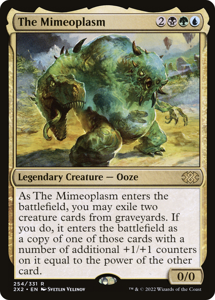 The Mimeoplasm (254) [Double Masters 2022] foil - Deck Out Gaming