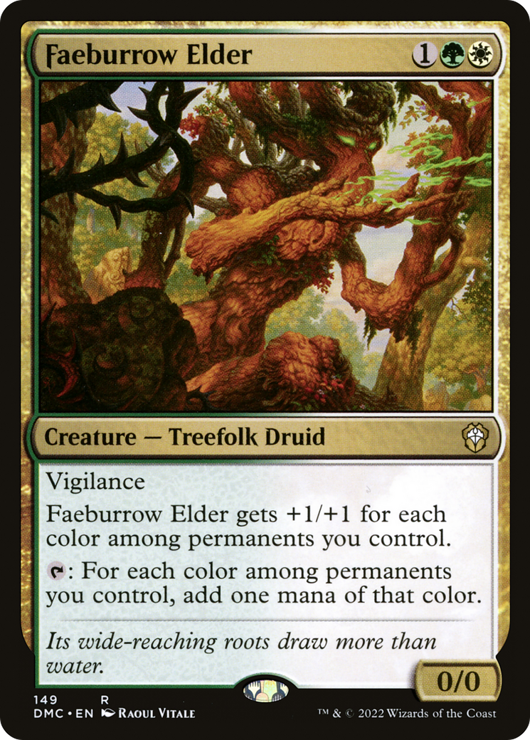 Faeburrow Elder (149) [Commander: Dominaria United] - Deck Out Gaming