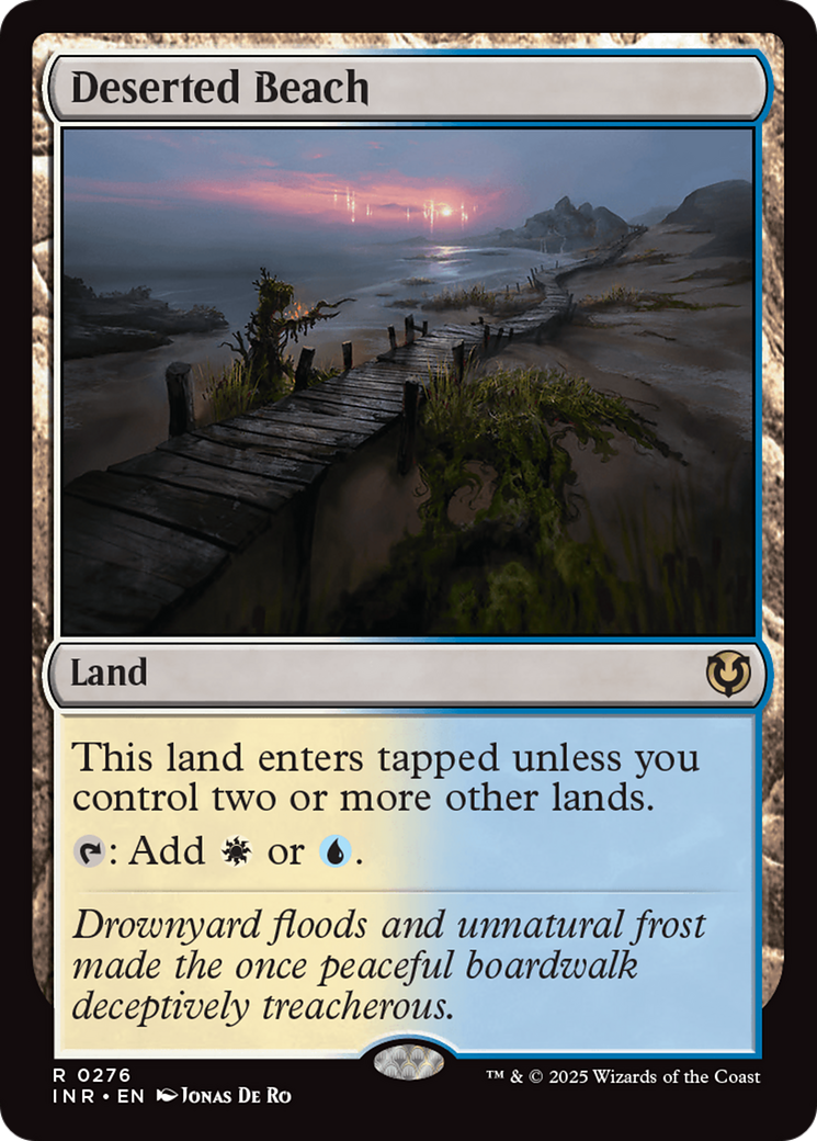 Deserted Beach (276) [Innistrad Remastered] foil - Deck Out Gaming