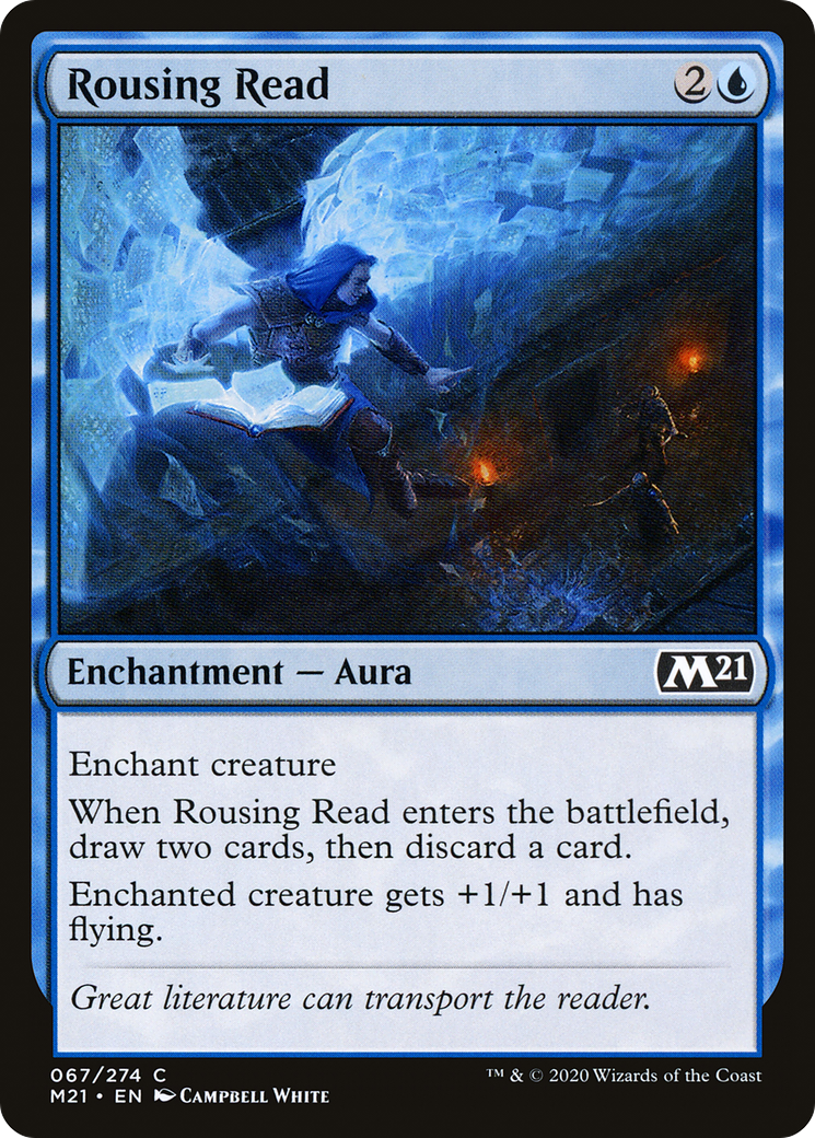 Rousing Read (67) [Core Set 2021] - Deck Out Gaming