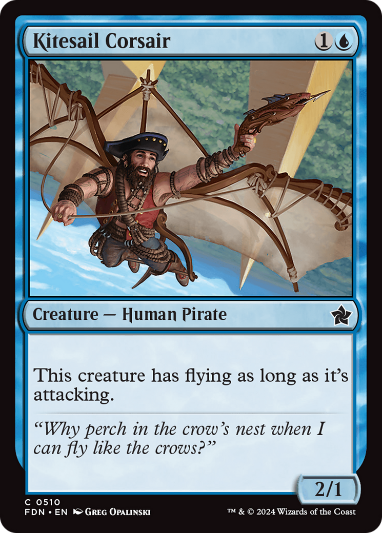 Kitesail Corsair (510) [Foundations] - Deck Out Gaming