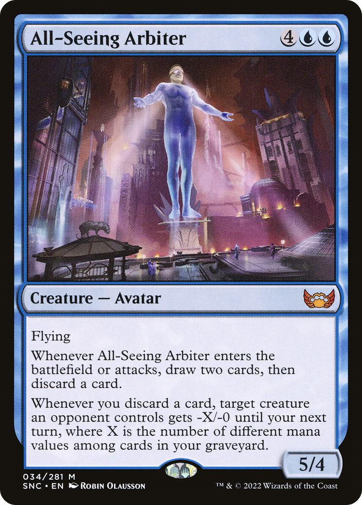 All-Seeing Arbiter (34) [Streets of New Capenna] - Deck Out Gaming