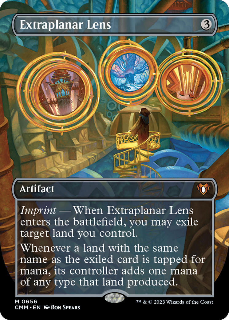 Extraplanar Lens (Borderless) (656) [Commander Masters] - Deck Out Gaming