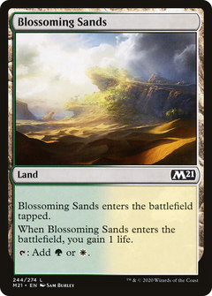 Blossoming Sands (244) [Core Set 2021] - Deck Out Gaming