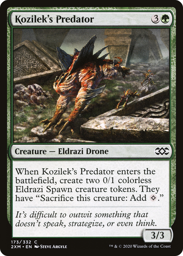 Kozilek's Predator (173) [Double Masters] - Deck Out Gaming