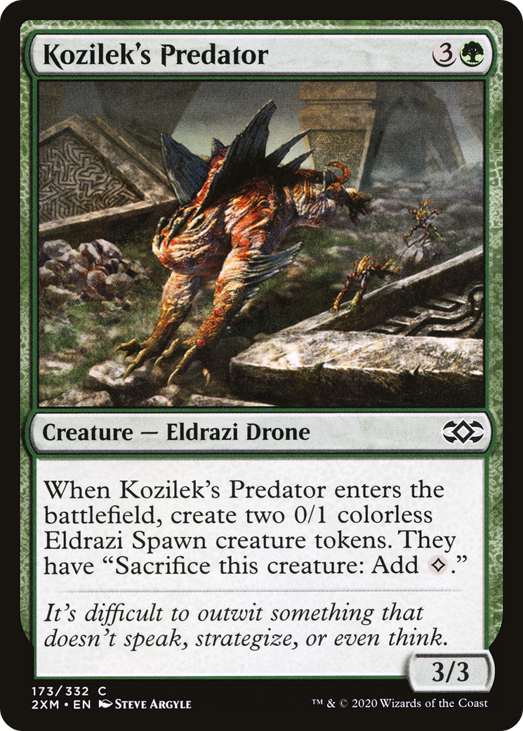 Kozilek's Predator (173) [Double Masters] - Deck Out Gaming