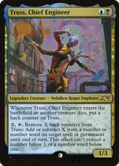Truss, Chief Engineer (Galaxy Foil) (467) [Unfinity] foil - Deck Out Gaming