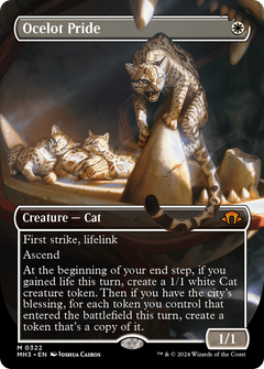 Ocelot Pride (Borderless) (322) [Modern Horizons 3] - Deck Out Gaming