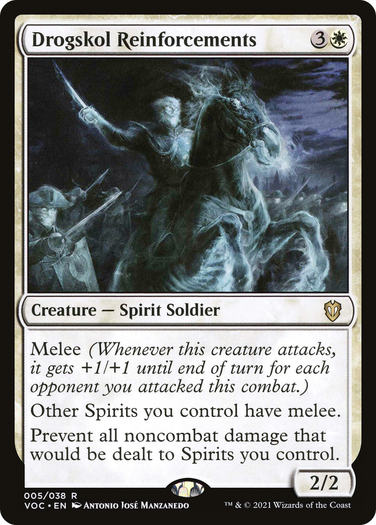 Drogskol Reinforcements (5) [Commander: Innistrad: Crimson Vow] - Deck Out Gaming