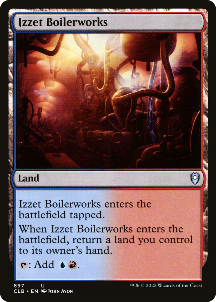 Izzet Boilerworks (897) [Commander Legends: Battle for Baldur's Gate] - Deck Out Gaming