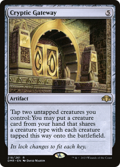 Cryptic Gateway (218) [Dominaria Remastered] foil - Deck Out Gaming