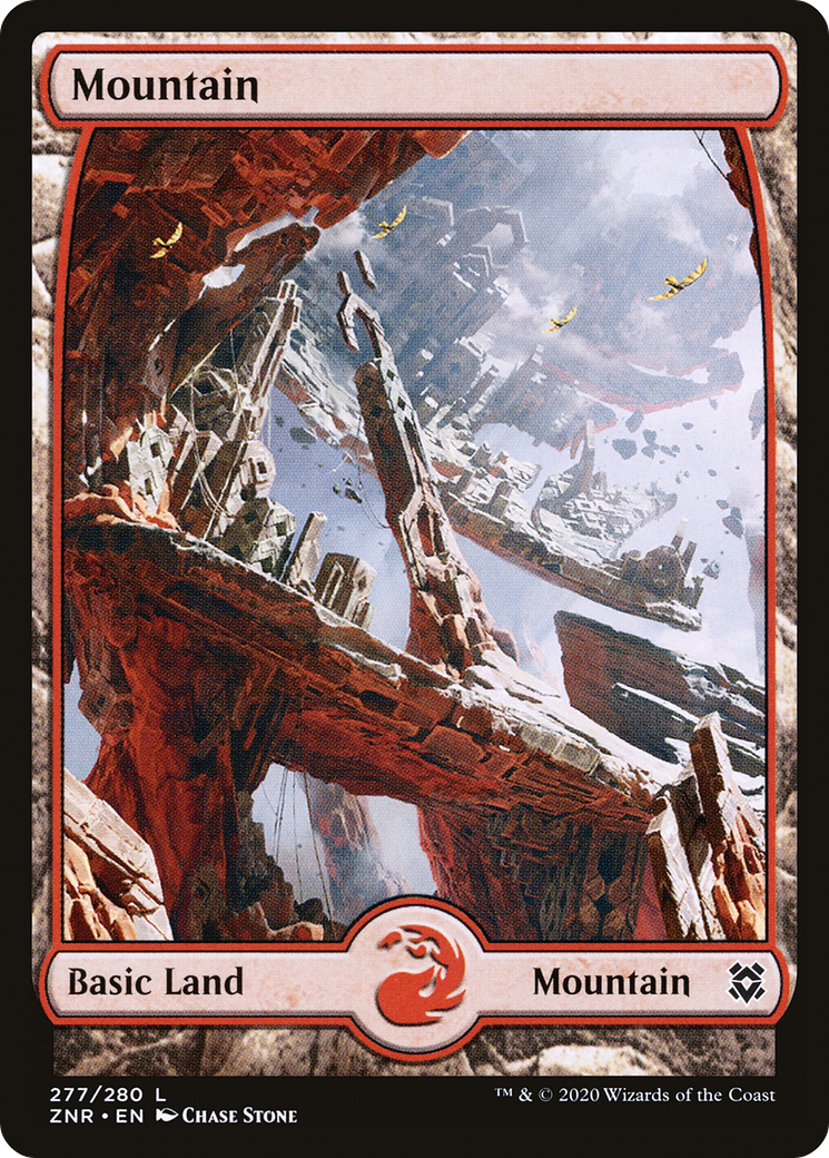 Mountain (277) [Zendikar Rising] foil - Deck Out Gaming