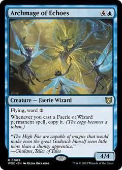 Archmage of Echoes (9) [Wilds of Eldraine Commander] - Deck Out Gaming