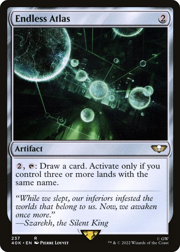 Endless Atlas (237) [Warhammer 40,000 Commander] - Deck Out Gaming