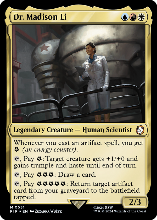 Dr. Madison Li (Surge Foil) (531) [Fallout] foil - Deck Out Gaming
