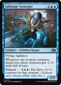 Sabotage Strategist (59) [Aetherdrift] foil - Deck Out Gaming