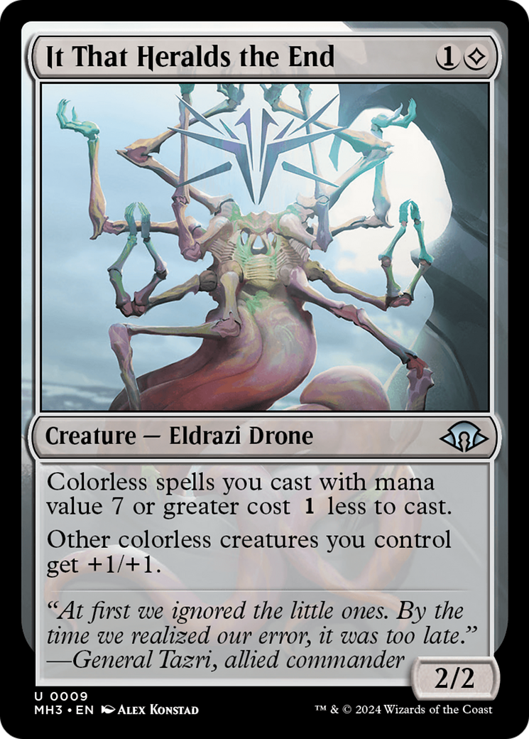 It That Heralds the End (9) [Modern Horizons 3] foil - Deck Out Gaming