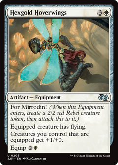 Hexgold Hoverwings (208) [Foundations Jumpstart] - Deck Out Gaming