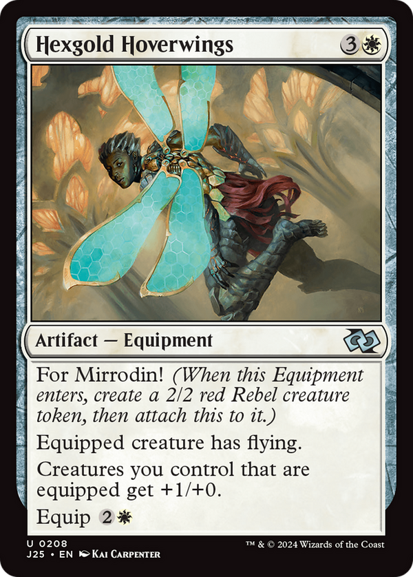 Hexgold Hoverwings (208) [Foundations Jumpstart] - Deck Out Gaming
