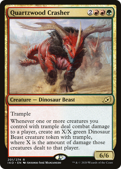 Quartzwood Crasher (201) [Ikoria: Lair of Behemoths] - Deck Out Gaming