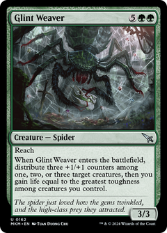 Glint Weaver (162) [Murders at Karlov Manor] - Deck Out Gaming