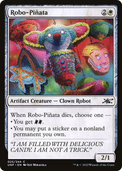 Robo-Pinata (25) [Unfinity] foil - Deck Out Gaming