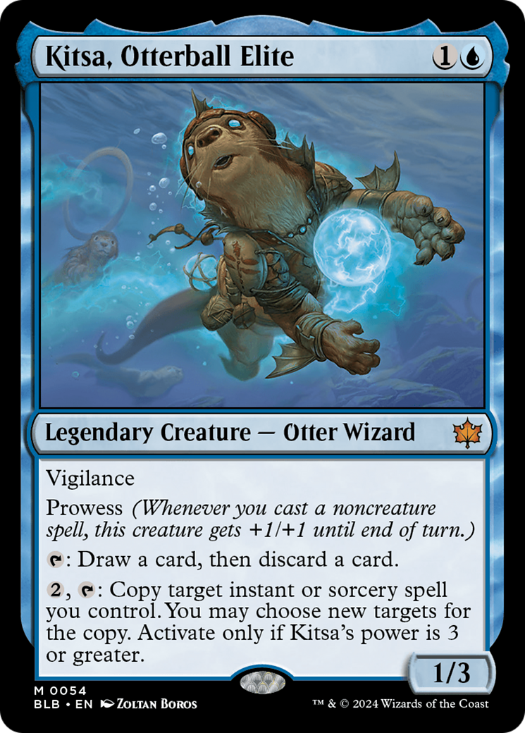 Kitsa, Otterball Elite (54) [Bloomburrow] - Deck Out Gaming