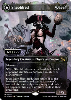 Sheoldred (Serial Numbered) (340) [March of the Machine] foil - Deck Out Gaming